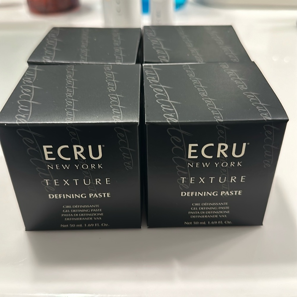 4 pack ECRU New York texture defining paste